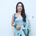 Neha Shetty in Blue saree-1
