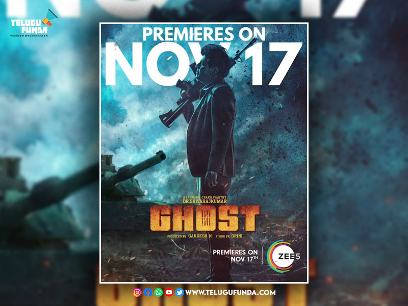 'Ghost' Set to Haunt: Kannada Action Thriller to Premiere on OTT