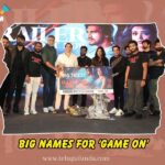 Dil Raju and Actor Srikanth Unveils the Big Ticket for Game On