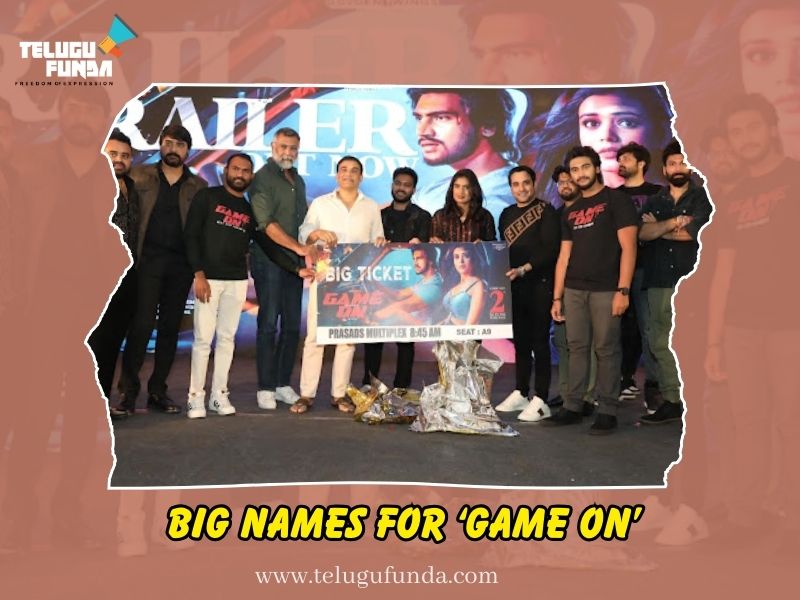 Dil Raju and Actor Srikanth Unveils the Big Ticket for Game On