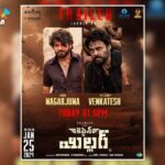 Nagarjuna and Venkatesh Unveils Telugu Trailer of Captain Miller