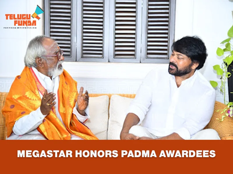 Padma Vibhushan Chiranjeevi Honours Padma Awardees
