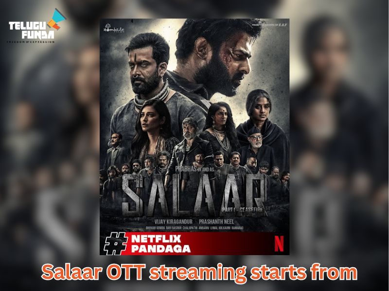 Salaar Set to Premiere on Netflix OTT Tonight