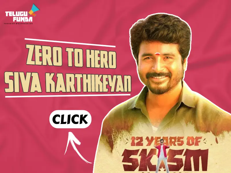 Celebrating 12 Glorious Years of Self Made Star Siva Karthikeyan in the Film Industry