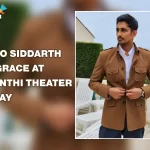 Hero-Siddarth-to-Grace-At-Shanthi-Theater-Today