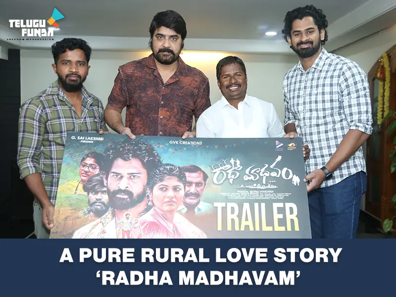 Hero Srikanth Unveils the Trailer for Radha Madhavam