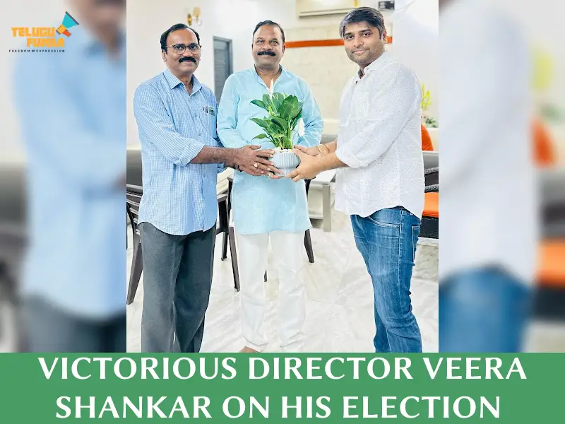 Bazaar Producer Extends Congratulations to Director Veera Shankar 