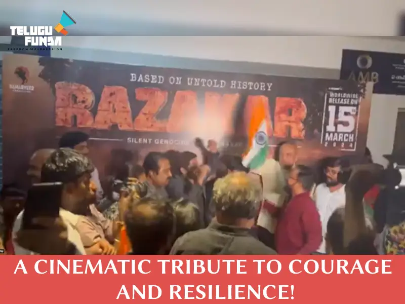 'Bharat Mata ki Jai' Resounds Across Premieres of Razakar