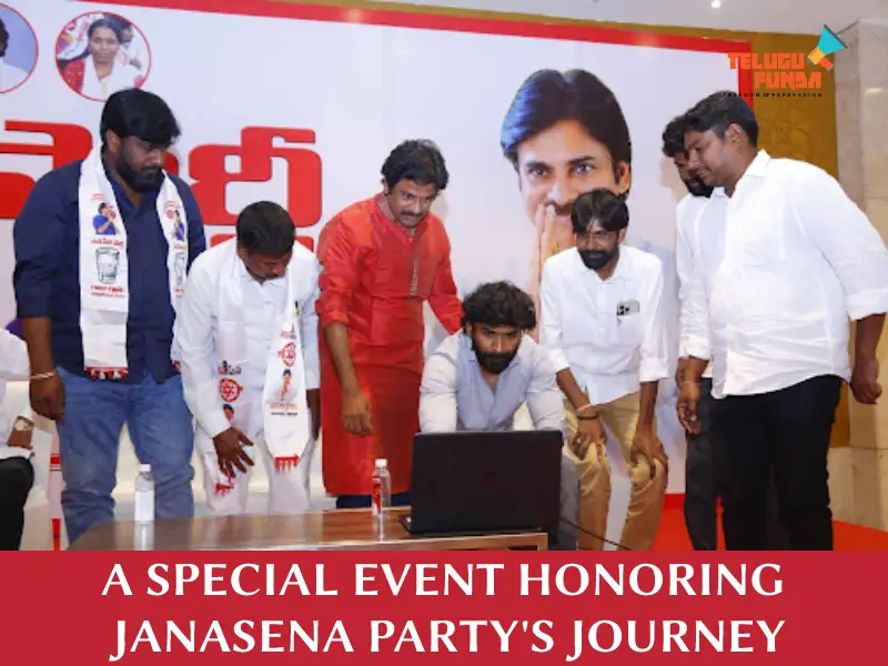 Celebrating Jana Sena 11thFormation Day