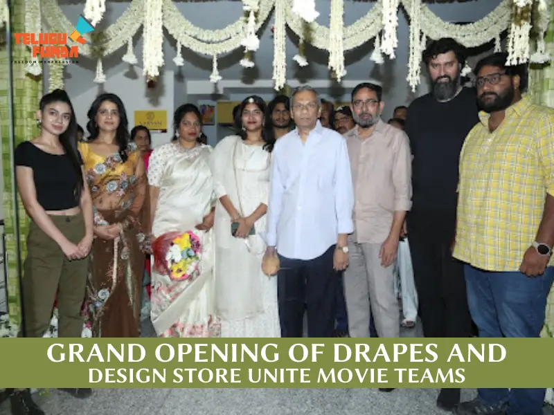 Drapes and Designs Store Grand Opening: A Record-Breaking Affair in Kaliyugam Pattanamalo