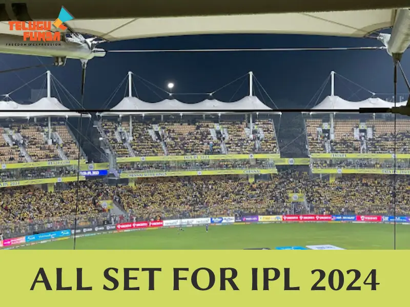 Chepauk Stadium Geared Up For IPL 2024