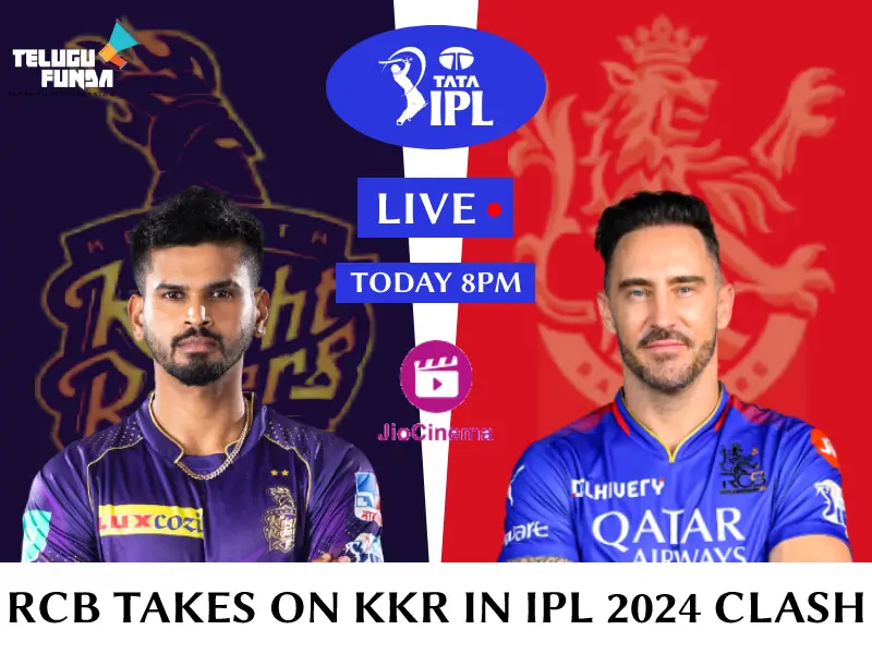 TATA IPL 2024: Match 10: RCB vs KKR