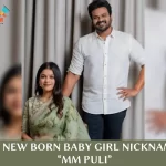 Baby Girl For Manchu Manoj And Bhoomika Reddy Couple