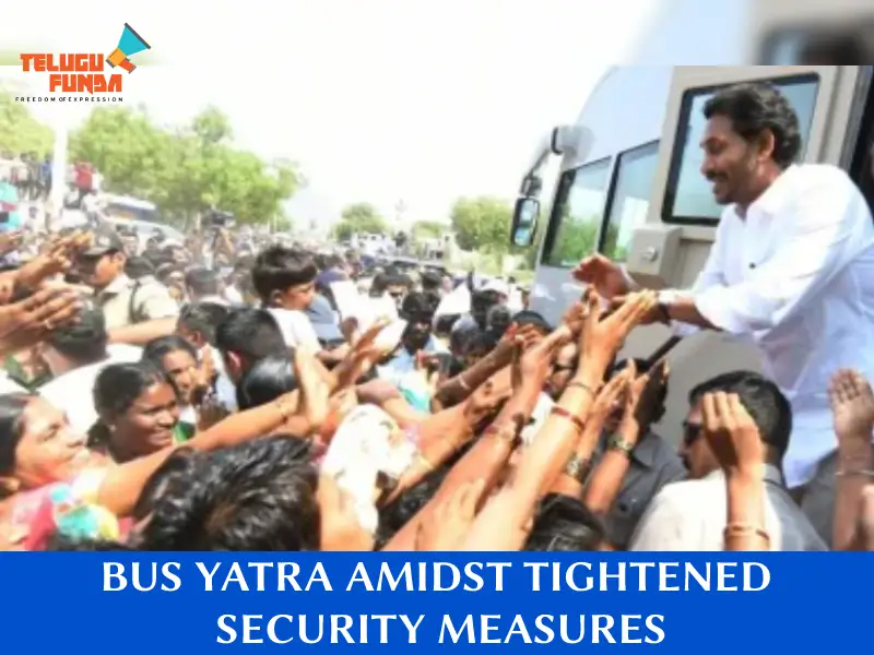 CM Jagan Resumes Bus Yatra After Brief Break