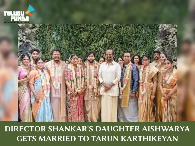 Director Shankar's Daughter Aishwarya Wedding Pics Go Viral