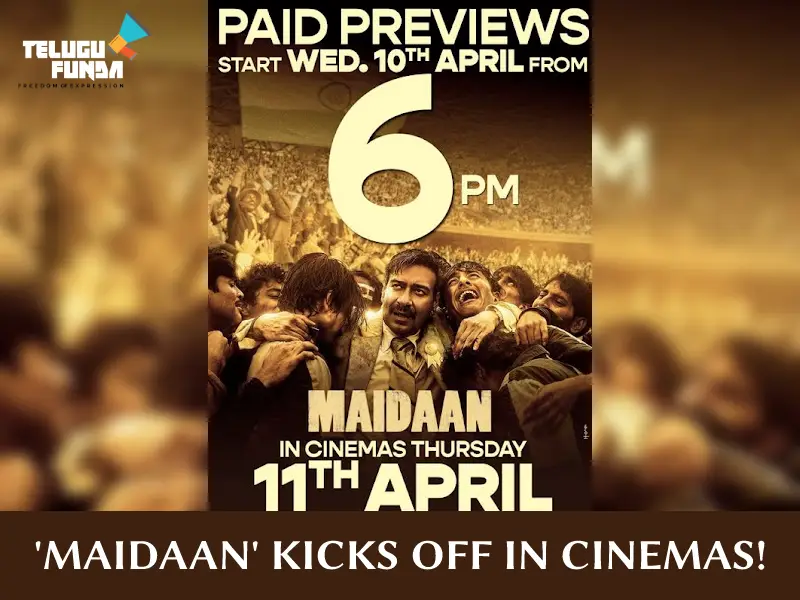 "Get Ready for Football Fever as 'Maidaan'