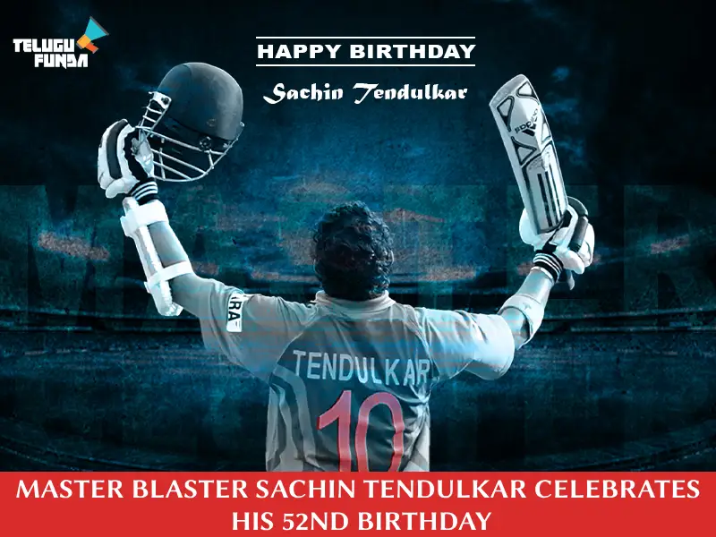 Happy Birthday to the God of Cricket from Telugu Funda