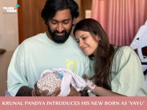  Krunal Pandya and his Wife Welcome Baby Boy