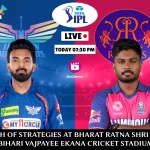 Lucknow Super Giants vs Rajasthan Royals
