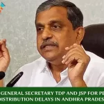 Sajjala Blames TDP and JSP for Pension Distribution Delays