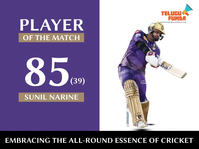Sunil Narine: Player of the Match