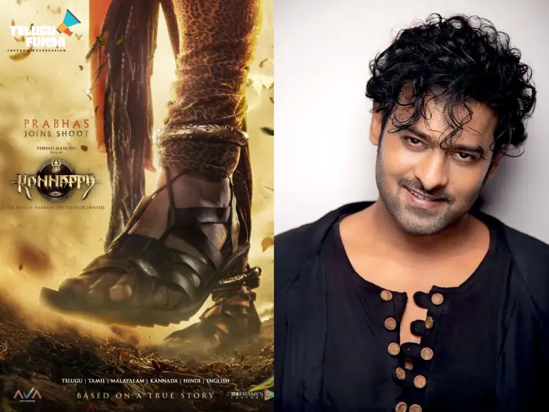 "Prabhas Commences Filming for 'Kannappa'"