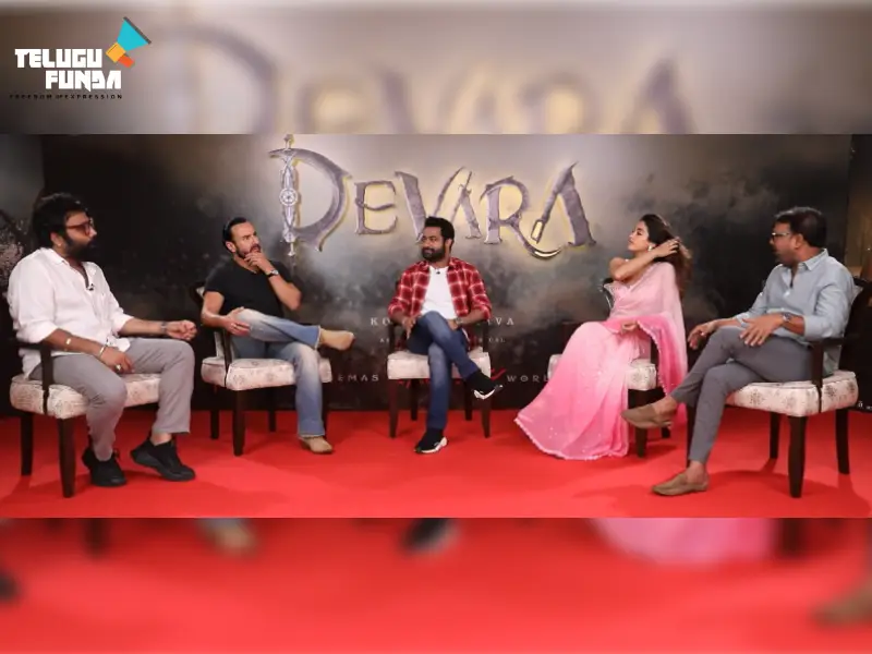 'Devara' Team's interview with Sandeep Reddy Vanga has great potential