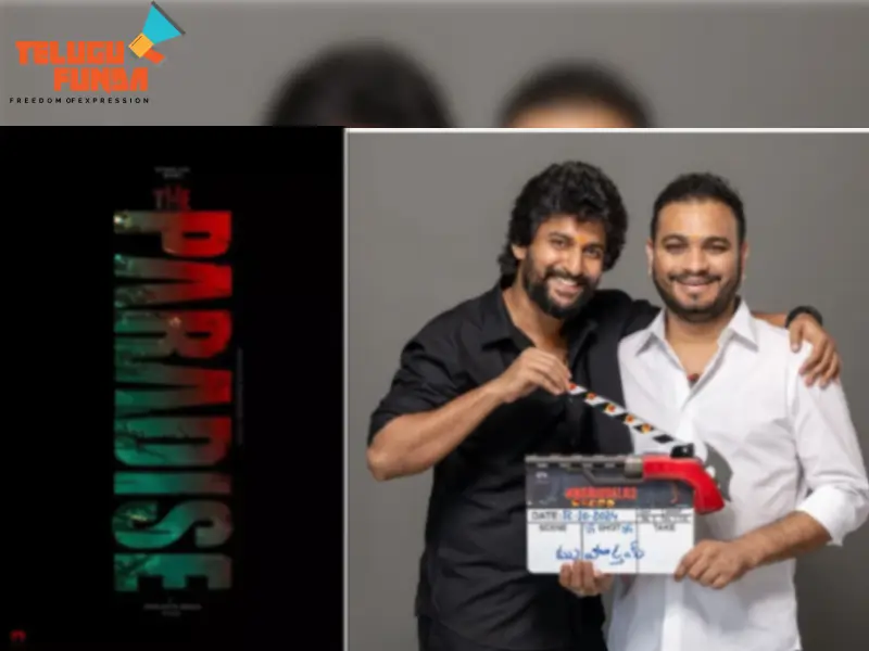 Nani New Movie, The Paradise, Upcoming Film, The Paradise Updates , Latest Telegu Cinema Updates, Janhvi Kapoor Movie