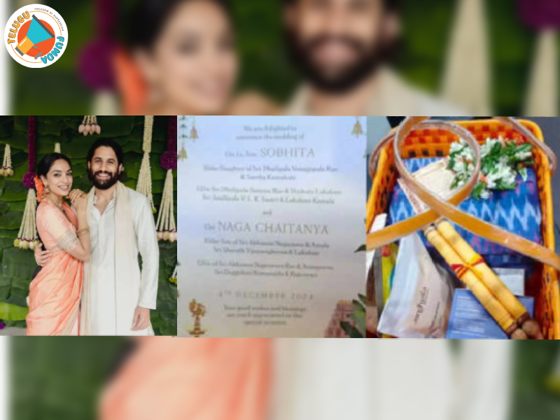 Sobhita and Naga Chaitanya Wedding ,Eight Hour Wedding, Tollywood actor Naga Chaitanya , Bollywood actress Sobhita Dhulipala, Wedding Invitation, Latest Telugu News