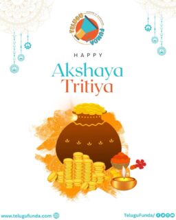 ✨ Happy Akshaya Tritiya ✨

May this auspicious day bring endless prosperity, success, and happiness into your life. 🌼
May your wealth, health, and joy grow akshaya (never-ending) always.
Wishing you and your family a day filled with positivity, blessings, and new beginnings. 💛

#happyakshayatritiya #akshayatritiya #telugufunda