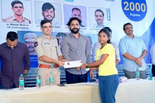 Small Hero, Big Help

Actor Sanjosh Continues His Service to Students and Tribal Communities

Actor Sanjosh, known for his roles in the Telugu films BEWARS and SODHARA, successfully organized a Scholarship Distribution Program through the SANJOSH FOUNDATION on 18-05-2026 at Eturnagaram.

As part of this noble initiative, scholarships were provided to 118 tribal and below middle-class students from Mulugu district who achieved more than 500 marks in 10th Class and above 900 marks in Intermediate. Each student received a cash scholarship of ₹2,000 to support their education and encourage them toward a brighter future.

Popular comedian and actor Sampoornesh Babu attended the event as the chief guest and delivered an inspiring motivational speech to the students, encouraging them to dream big and work hard for success.
The event was graced by several respected dignitaries, including Manan Bhat IPS ( ASP of Eturnagaram)
Pujari Nageshwar Rao, (ADVOCATE ) 

DEO Siddharth Reddy, and MEO Mallik. All the guests appreciated actor Sanjosh for his continuous charitable activities and dedication toward social service.

Apart from scholarship programs, Sanjosh has actively worked for tribal welfare and government school students through the SANJOSH FOUNDATION. Earlier, he organized 168 free mobile eye cataract surgeries for tribal people living in remote areas. He is also personally supporting the education of three students and regularly providing ties, belts, shoes, and exam kits to government school and college students.
Many people across the region are appreciating the young actor’s commitment to helping underprivileged communities and inspiring students through education and social service. Through the SANJOSH FOUNDATION, actor Sanjosh aims to continue supporting deserving students and tribal communities in the coming years.

#inspiration #education #foundation #study #helping