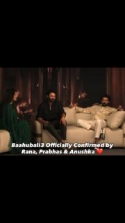 @ranadaggubati @actorprabhas @anushkashettyofficial Baahubali3 Officially Confirmed by Rana, Prabhas & Anushka ❤️

.
.
.
.
.
.
.
.
.

#prabhas #anushkashetty #telugumemes #trendingreels #viral