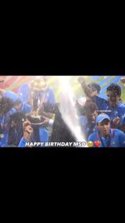 45 years..yet an inspiration to millions! 💛
Calm in defeat, humble in victory, and a legend in leadership.
Happy 45th Birthday to Captain Cool @mahi7781 

.
.
.

#msdhoni #happybirthdaydhoni #explore #trendingreels #viral