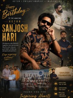 Happy Birthday to the ever-inspiring @actorsanjosh ❤️
A talented actor, a kind-hearted soul, and a man who believes in giving back to society. Wishing you endless success, happiness, and good health. Keep inspiring millions with your work and your heart. 

#sanjoshfoundation #inspiration #explore #viral #reel