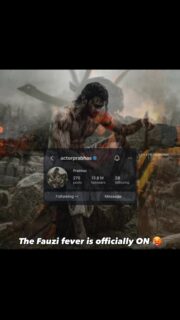 @actorprabhas @hanurpudi Update Loading…..?🔥
Directed by Hanu Raghavapudi, Fauzi is one of Prabhas’ most awaited projects. The film features Imanvi as the female lead and is backed by Mythri Movie Makers, with Vishal Chandrasekhar composing the music. The project has already generated strong curiosity, and Prabhas’ latest Instagram move has added even more excitement around the film.
With Fauzi currently progressing and Independence Day around the corner, fans are now eagerly waiting for a possible special update from the makers. Prabhas changing his DP specifically to the film’s first look has further fueled speculation that something interesting could be on the way. For now, the superstar’s seven-year-old DP change has successfully put Fauzi back in the spotlight.
#prabhas #fauzi #fyp #reels #viral