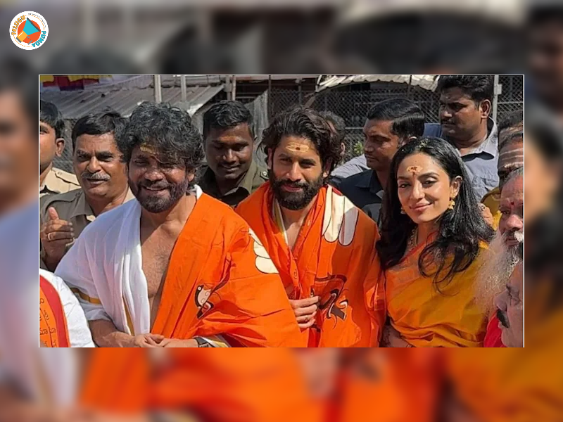 Naga Chaitanya, Sobhita Dhulipala, Naga Chaitanya and Sobhita, Srisailam Temple Visit, Nagarjuna.