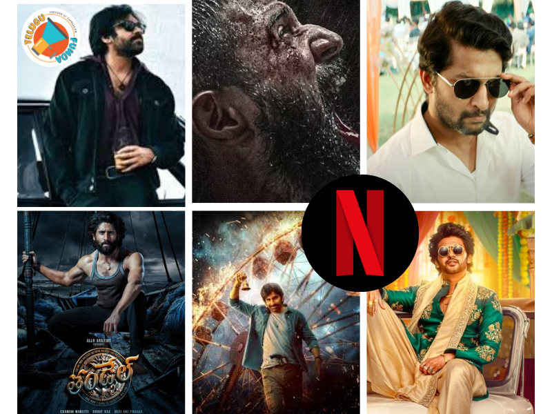 Netflix’s ₹1000 Crore, Tollywood Movies, Upcoming Telugu Movies On Netflix, Netflix Pandaga