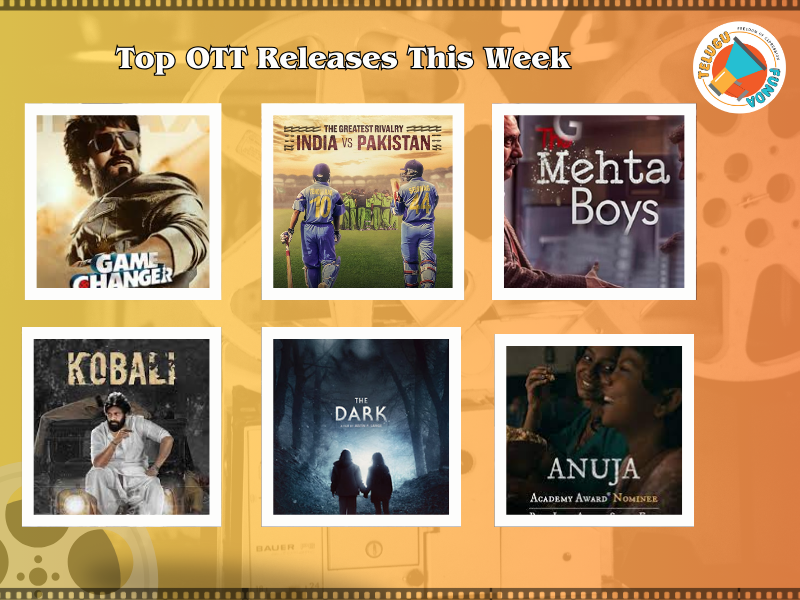 Top OTT Releases, Netflix, Prime Video, OTT releases, new web series, Disney+ Hotstar, and Aha Tamil