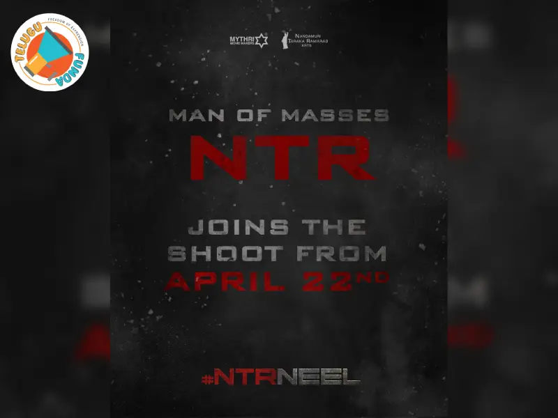 Jr NTR Begins Shooting on April 22 for Prashanth Neel’s Action Film, Trailer Buzz Creates Hype