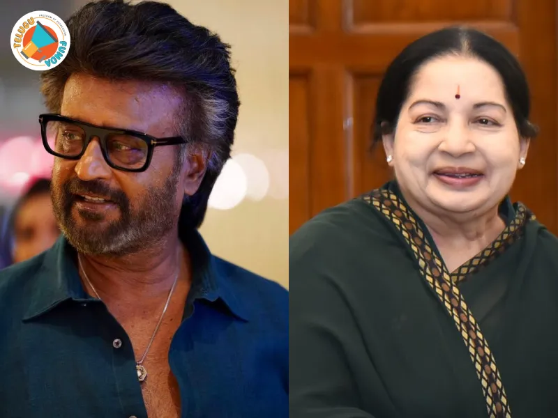 Superstar Rajinikanth, Tamil Nadu Chief Minister J. Jayalalithaa, film producer RM Veerappan