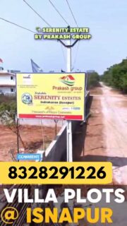 🌟 Discover Serenity Estates by Prakash Group – Your Dream Villa Plot Awaits! 🌟
Right near Isnapur X Roads, close to Indrakaran Village, these HMDA-approved villa plots offer the perfect blend of luxury, location, and investment potential.
✅ Prime location with easy access to Hyderabad's growth corridor
✅ Spacious plots for custom villas in a serene gated community
✅ HMDA approval for peace of mind & hassle-free ownership
✅ Rising real estate hotspot – invest now, thrive tomorrow!
Watch the video to explore amenities, plot sizes, and why this is South India's next big opportunity. Ready to build your legacy? DM for site visit & pricing! 🏡✨
#VillaPlots #HMDAApprovedPlots #SerenityEstates #HyderabadRealEstate #InvestInPlots
