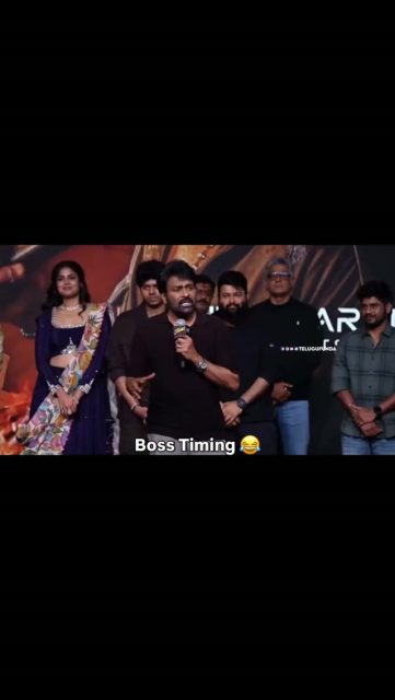 @chiranjeevikonidela 😂
Megastar Chiranjeevi brought a completely different level of energy and entertainment to the Sigma pre-release event. With his natural sense of humour, witty comments and effortless comic timing, Chiranjeevi had the entire gathering bursting into laughter. His fun interactions with Sundeep Kishan and Janson Sanjay made the event even more enjoyable, creating several memorable moments on stage. The way Chiranjeevi entertained the audience with his trademark humour and spontaneous reactions once again showed why his presence alone can turn any event into a celebration. Sigma’s pre-release event became even more special with the Megastar’s energetic and entertaining presence.
#chiranjeevi #megastar #telugumemes #trendingreels #viral